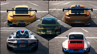 FASTEST PORSCHE COMPARISON  NFS PAYBACK [upl. by Obocaj]