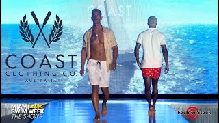 Coast Clothing at Miami Swim Week 2021 by DCSW  SLS Hotel  Mens Runway Show July 11th  800pm [upl. by Nekal]