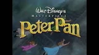 Peter Pan 1953 VHS Trailer [upl. by Cutlerr]