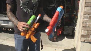 Backyard water gun fight in Ontario ends with assault charge [upl. by Ahseinet]