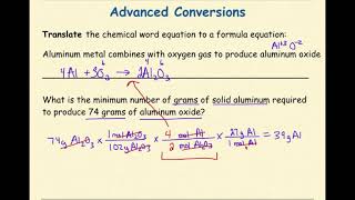 AP Chemistry Chemical Reactions and Chemical Quantities CRCQ Part 2 Reaction Stoichiometry [upl. by Florio]