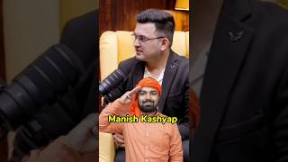 Manish Kashyap new update 👀🤔🫅 manishkashyap manojtiwari bihar podcast shorts viral [upl. by Hnamik722]