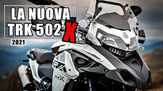 Benelli Rinnova la TRK 502 X per il 2021  Cosa è cambiato [upl. by Leddy309]