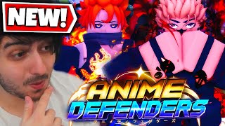 I Evolved EVERY Mythic Unit in Anime Defenders Roblox [upl. by Norvan925]