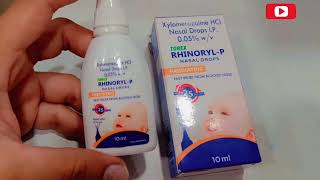 Rhinoryl nasal drops Xylometazolineusesdosehow to use full info in hindi 👍 [upl. by Ettennor225]