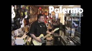 Palermo Guitars Relic Aged Desert Tan Tele w Fender Noiseless Pickups [upl. by Heyer]