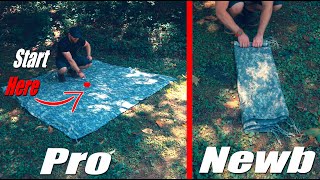 Pro vs Newb  6 Pro Level Camping and Backpacking Tips [upl. by Ahsitil]