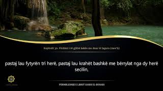 Sahih Buhari  Hadith 144  Fërkimi i të gjithë kokës me duar të lagura mesh [upl. by Misti]