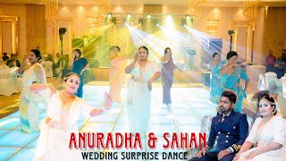 ANURADHA AND SHIHARA  WEDDING SURPRISE DANCE  2024 [upl. by Tamera]