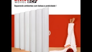 Monte seu Biombo Sanfonado  Divisoria Movel em PVC [upl. by Weissberg]