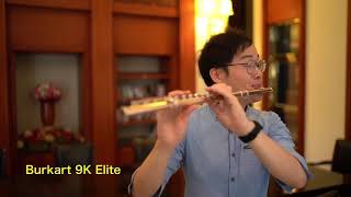 Burkart 9K Elite Handmade Flute [upl. by Abebi]