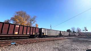 595 Coal Train at River Road [upl. by Ullund158]