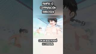 Con un BESO 💋 PERDIÓ la Cordura  COMPARACIÓN Ranma 12 Serie CLÁSICA 1989 VS Remake Netflix 2024 [upl. by Nakada]