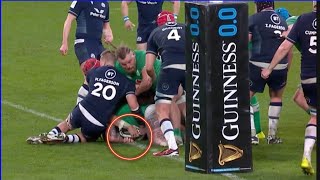 “SHOCKING” – Scotland fans want Scotland vs Ireland replayed after DAN SHEEHANS CONTROVERSIAL TRY [upl. by Irrak]