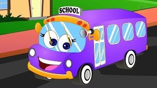 Wheels on the bus childrens song  Nursery rhymes [upl. by Drareg884]