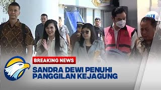 BREAKING NEWS  Kejagung Periksa Sandra Dewi Terkait Korupsi Timah [upl. by Ryter]