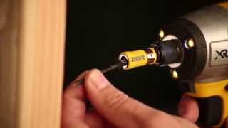 DeWalt Maxfit screwdriver bits and 10X magnetic Screw Lock system [upl. by Ahsimac]