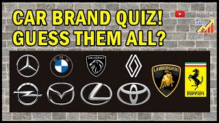 Car Brand Quiz Guess Them All [upl. by Asta493]