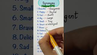 Words Synonyms ADVANCED ENGLISH ✅📚😎 english shorts trending [upl. by Tatman685]