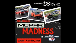 2nd Annual Mopar Madness 2023 at Dragway 42 [upl. by Colfin]