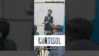 Fight or Flight How Cortisol Impacts Your Health💥 TravelOcademy🌍✈️📚  Gaurav Gera shorts [upl. by Nevaj253]