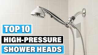 Best High Pressure Shower Heads in 2024 Top 10 Picks [upl. by Vinni]