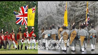 Meet the Canadian Regiment of Fencible Infantry War of 1812 [upl. by Nadia]