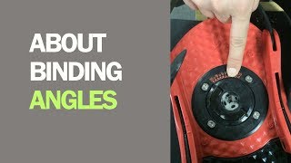 Snowboarding Tip on Binding Angles [upl. by Lounge711]