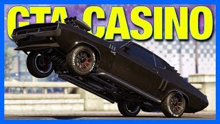 GTA 5 Online Casino  Bravado Gauntlet Classic Customization Dodge Challenger [upl. by Bagger]