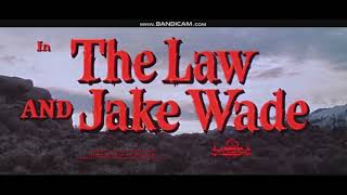 The Law and Jake Wade 1958 title sequence [upl. by Coridon]