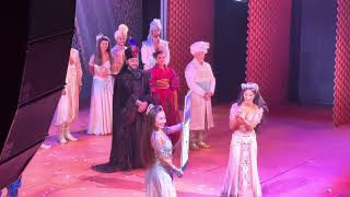 Aladdin Broadway shows  Broadway’s “Aladdin” paid tribute to Gilbert Gottfried [upl. by Fawn]