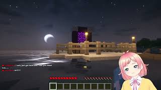 ✨ Part 1 How many times will I die Chat Blew the Stream Up at the End  Minecraft 24 [upl. by Namurt679]