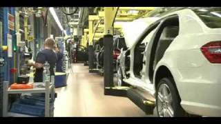 MercedesBenz EClass Production  Sindelfingen Plant [upl. by Lukash546]