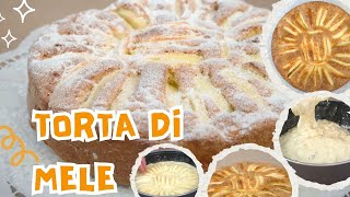 TORTA DI MELE ANTICA La ricetta della torta di mele cremosa si scioglie in bocca [upl. by Sibby662]