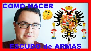 👑 COMO HACER un ESCUDO de ARMAS FAMILIAR ⚔️ desde 0 Que es la Heráldica [upl. by Elden]