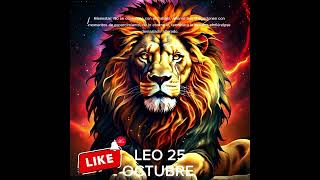 💰 leo 25 octubre horoscopo zodiaco astrology [upl. by Chaiken672]