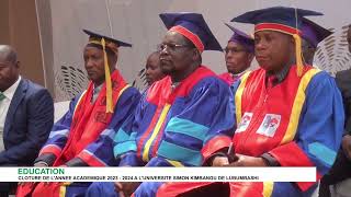 collation des grades de luniversité Simon kimbangu de Lubumbashi  année académique 20232024 [upl. by Lurlene640]