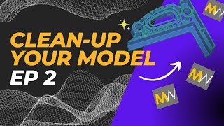 MeshWorks Tutorial  HOW TO EPISODE 2 Cleanup your model [upl. by Olegna942]