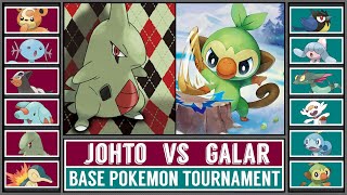 Quarterfinal JOHTO vs GALAR  Base Pokémon Tournament Battle 6 [upl. by Berners]