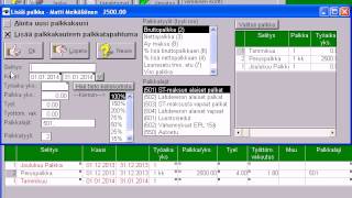 palkka palkanlaskenta [upl. by Anairuy]