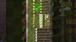 Starfruit Homing Thistle Rotobaga Level Max vs 200 Zombies Turkeys PvZ 2 shorts [upl. by Chappie]