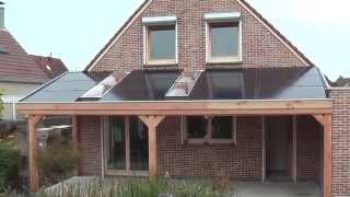 Overkapping met zonnepanelen [upl. by Coriss]