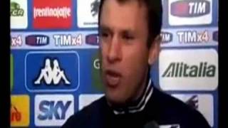 Cassano Shock quotVado Viaquot Sfogo Nel Dopo PartitaCHE PIRLA [upl. by Eleumas]