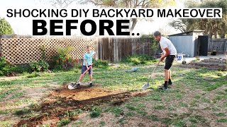 Unbelievable DIY BACKYARD BEFORE amp AFTER Transformation [upl. by Tavie]