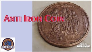 anti iron coin testing video [upl. by Eisej]