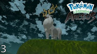 Pokemon Legends Arceus Episode 3 Great Wyrdeer [upl. by Klockau]