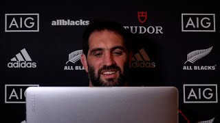 Sam Whitelock Press Conference Dublin [upl. by Lishe]