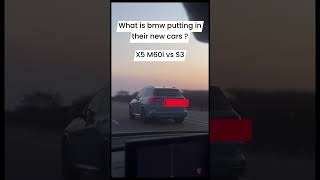 BMW X5 M60i vs Audi S3 reels trending racing bmw audi bmwvsaudi reelschallenge viralreels [upl. by Polly]