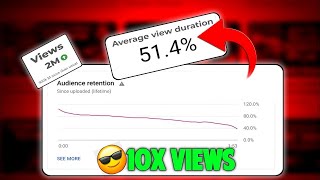 26How to Increase Audience Retention in 2024 to Get 10x Views Faster✅ [upl. by Ococ]