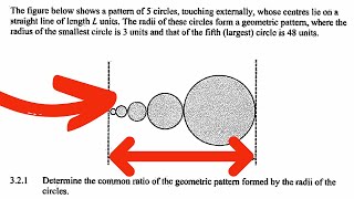 Geometric Series Grade 12 Mathematics June Exam Gauteng [upl. by Robbin621]